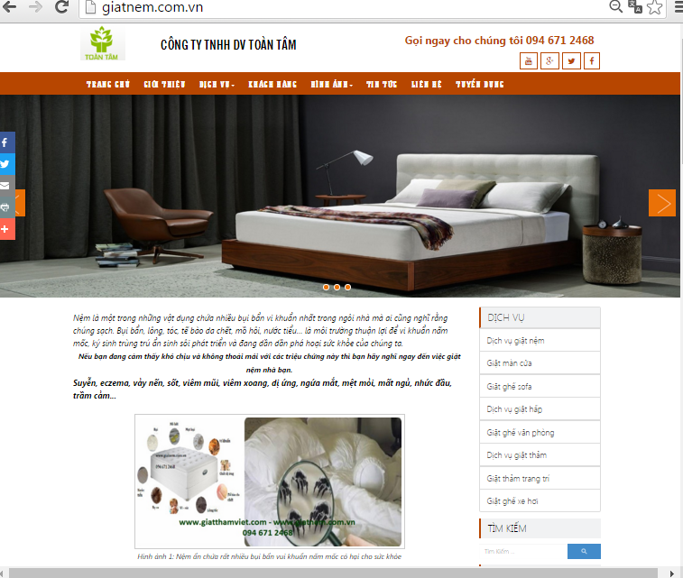 Website giat nem daklak