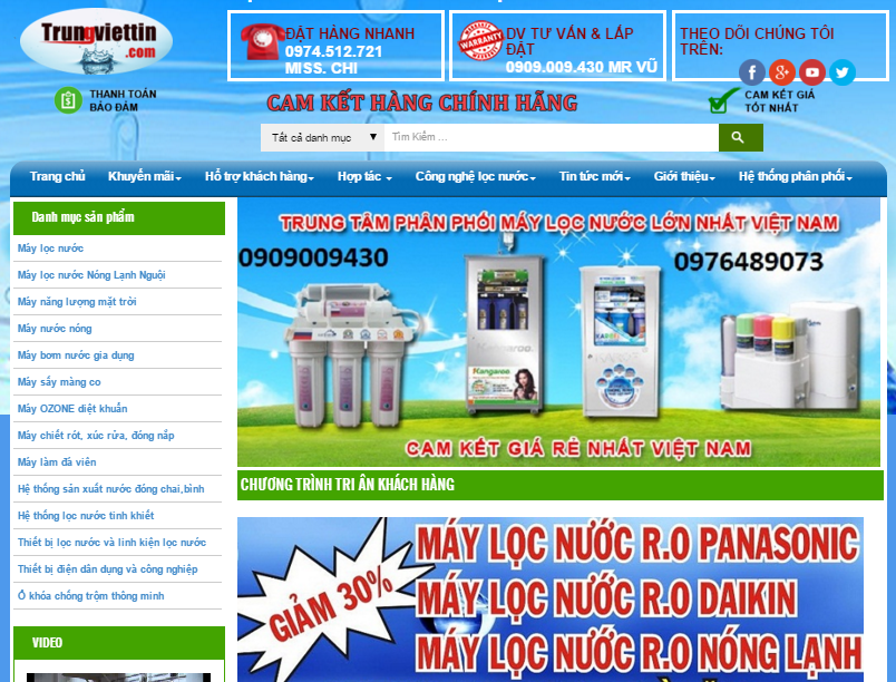 Website Trungviettin.com