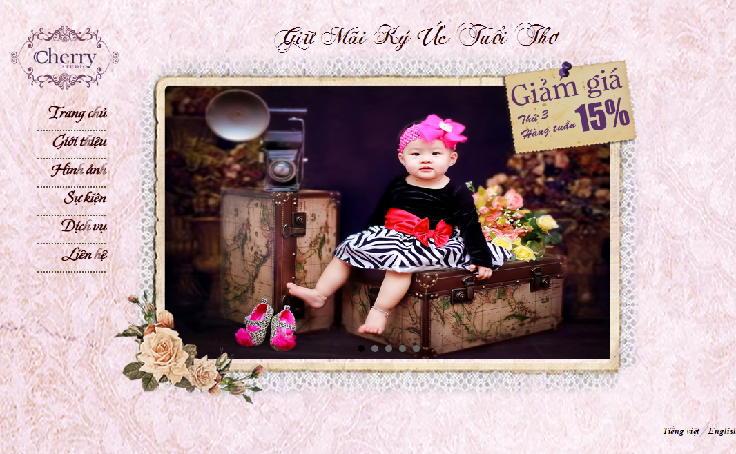 Thiết kế web Studio cherry