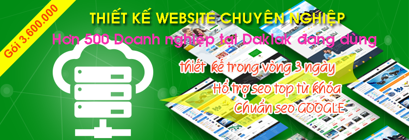 thiet ke web daklak